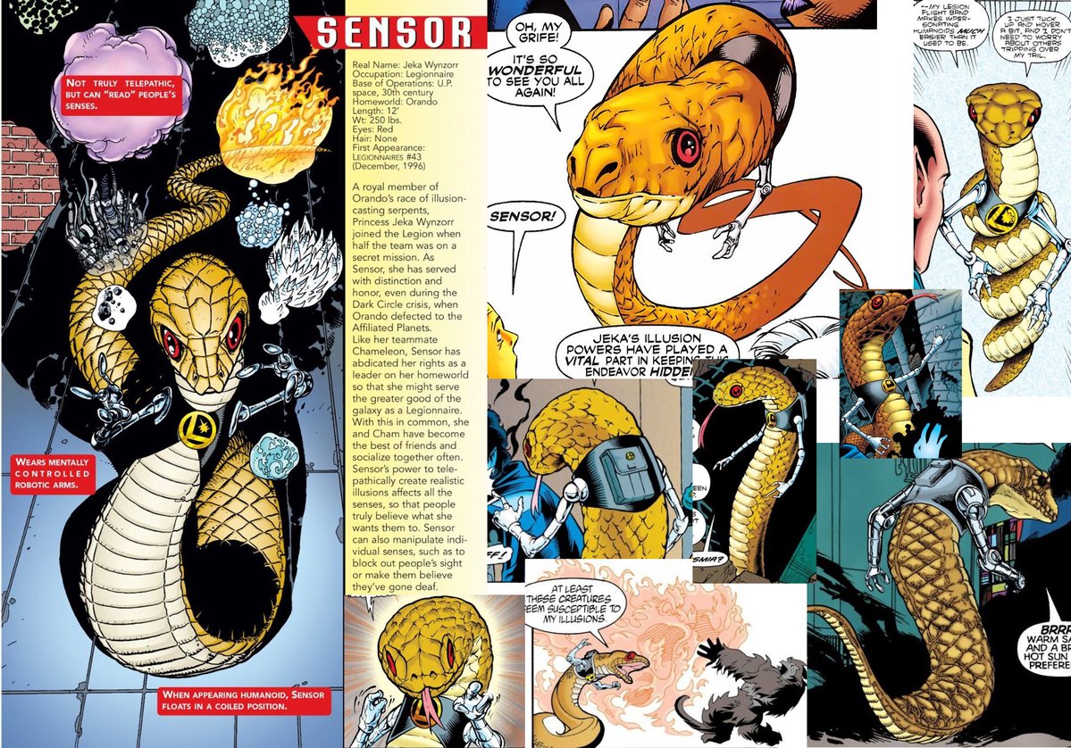 Legion of Super-Heroes Visual Reference tweet media