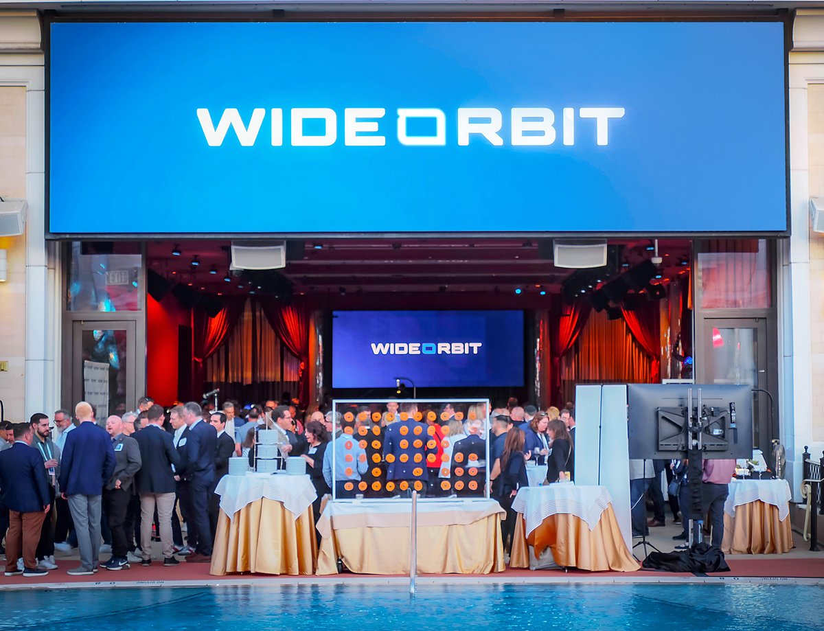 WideOrbit's tweet photo. It was nice to see so many smiling faces at the WideOrbit Cocktail Party at NAB! Great cocktails, interesting conversations, and a lot of fun! A special thank you to our certified WideOrbit Connectors who co-sponsored our event this year, AdCellerant, Perficient, and IR Code. https://t.co/DeXsjxUFaK