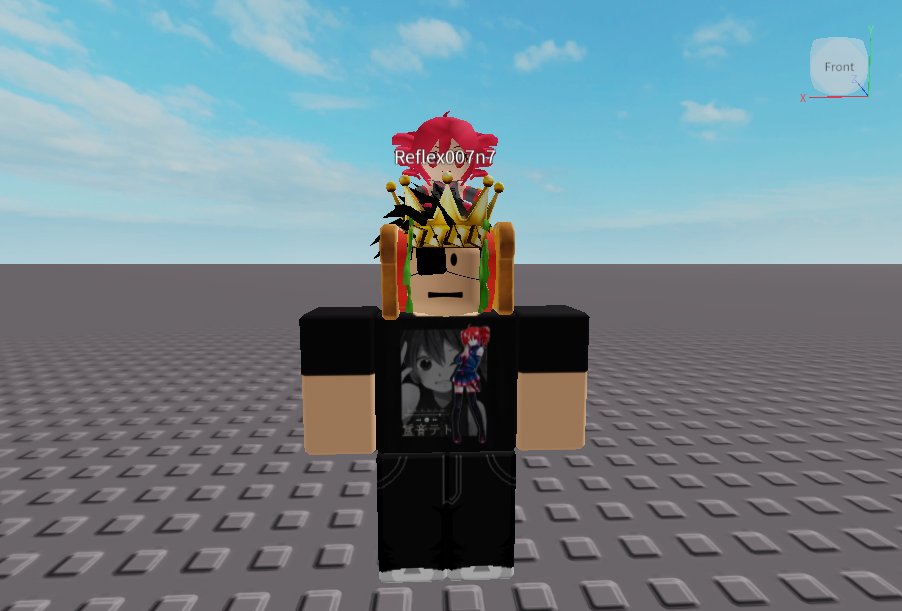 Studysama's tweet photo. @rblxforsaken "Reflex" 007n7 (Based off the Roblox User, Reflexrobyou)

Shop: 853

Description: "What an odd fellow, surely a certain burning jester wouldn't mind him around..."

UGC and item's in the replies, literally just a poorly made joke skin based of Reflexrobyou. https://t.co/8LqZEv5Vzt