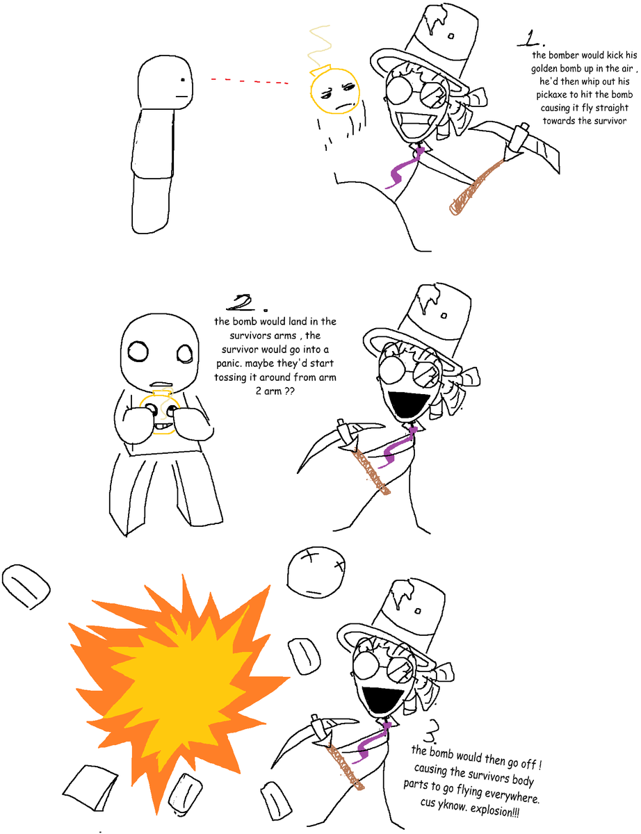 slowboat2hades_'s tweet image. the bomber kill concept. #hello.