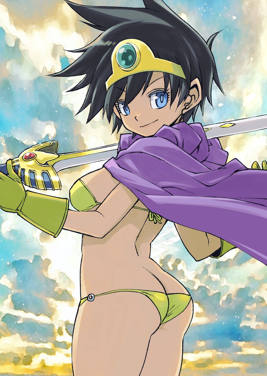 後世にロトのよろいとして語り継がれてしまうまほうのビキニを着た勇者ちゃん最終形態