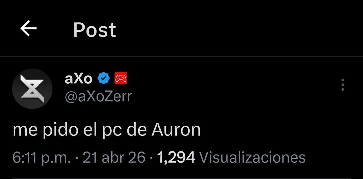 los tweets de los colegas en plan "qué pasó con Auron?" "Auron no me contesta el teléfono" y mientras tanto aXo JSHFKSJK