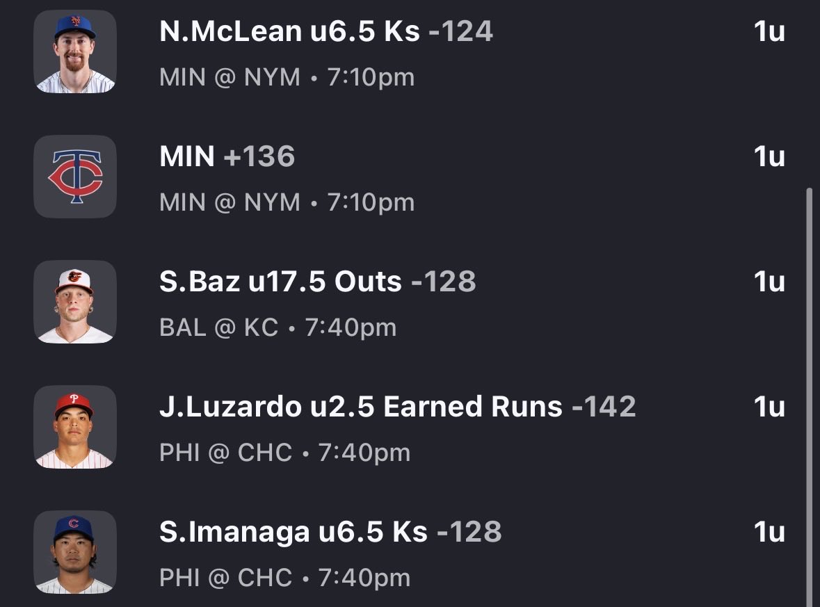 blacksheep_bet's tweet image. More MLB:

#gambling #sportsbetting #mlb