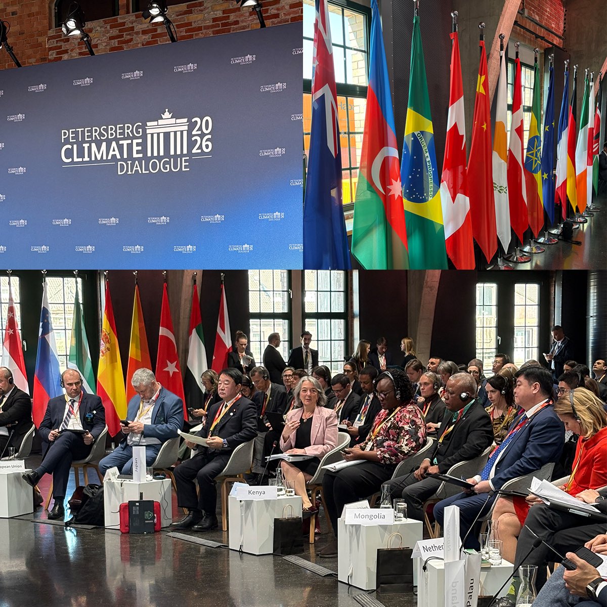 juliedabrusin's tweet image. Today at the Petersberg Climate Dialogue in Berlin, I met with international partners to discuss clean growth opportunities for Canada, climate action, nature protection, and our continued commitment to the Paris Agreement.

We know that fighting climate change is not just a