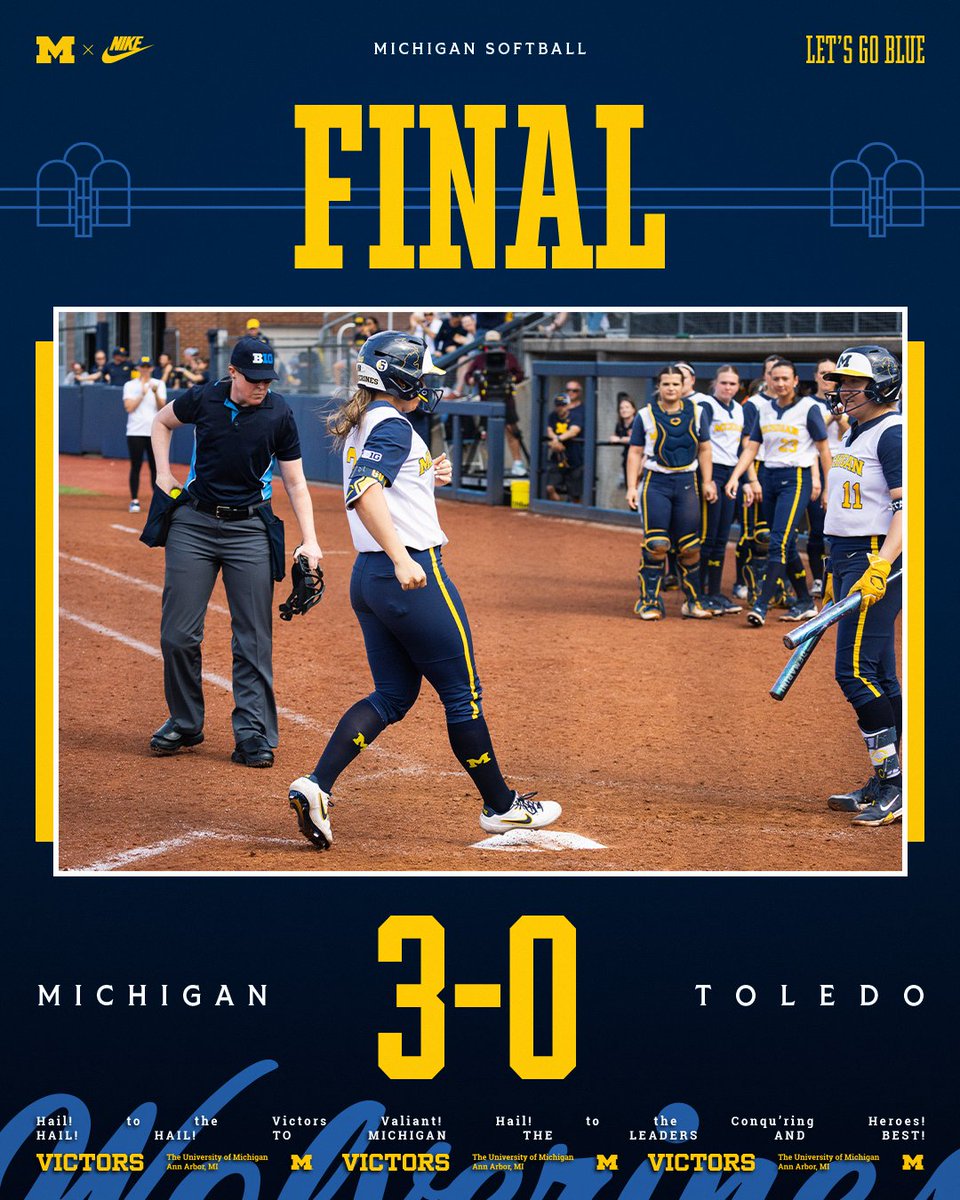 Michigan Softball tweet media