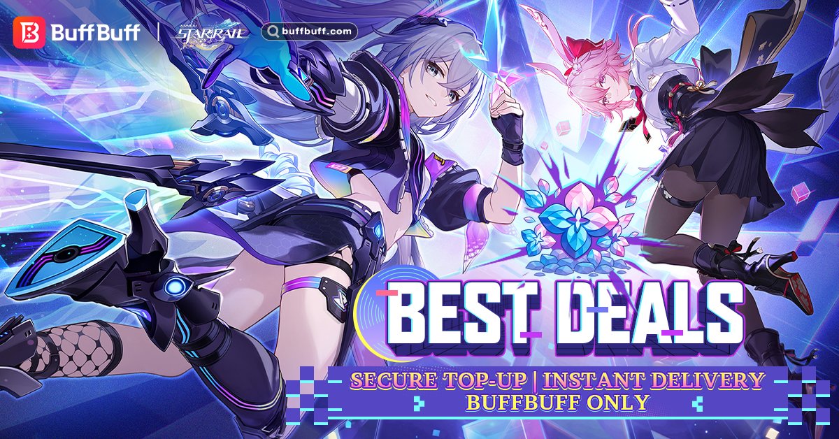 Ubatcha1's tweet image. 📢New Giveaway for Honkai: Star Rail sponsored by Buffbuff!!

🎉 Like and RT + Tag a Friend
for a chance at winning at Express Supply Pass!!!

BuffBuff – Secure &amp;amp; Instant top‑ups:
buffbuff.com/top-up/honkai-…
Get 10% off with my exclusive code: ubatcha

#BuffBuff #Giveaway #HSR