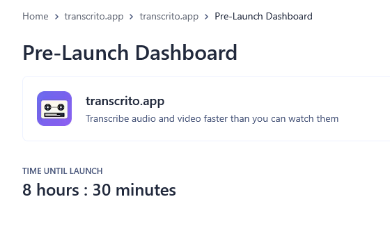 Postei meu software no Product Hunt. Amanhã eles divulgam. Vamos ver no que dá.