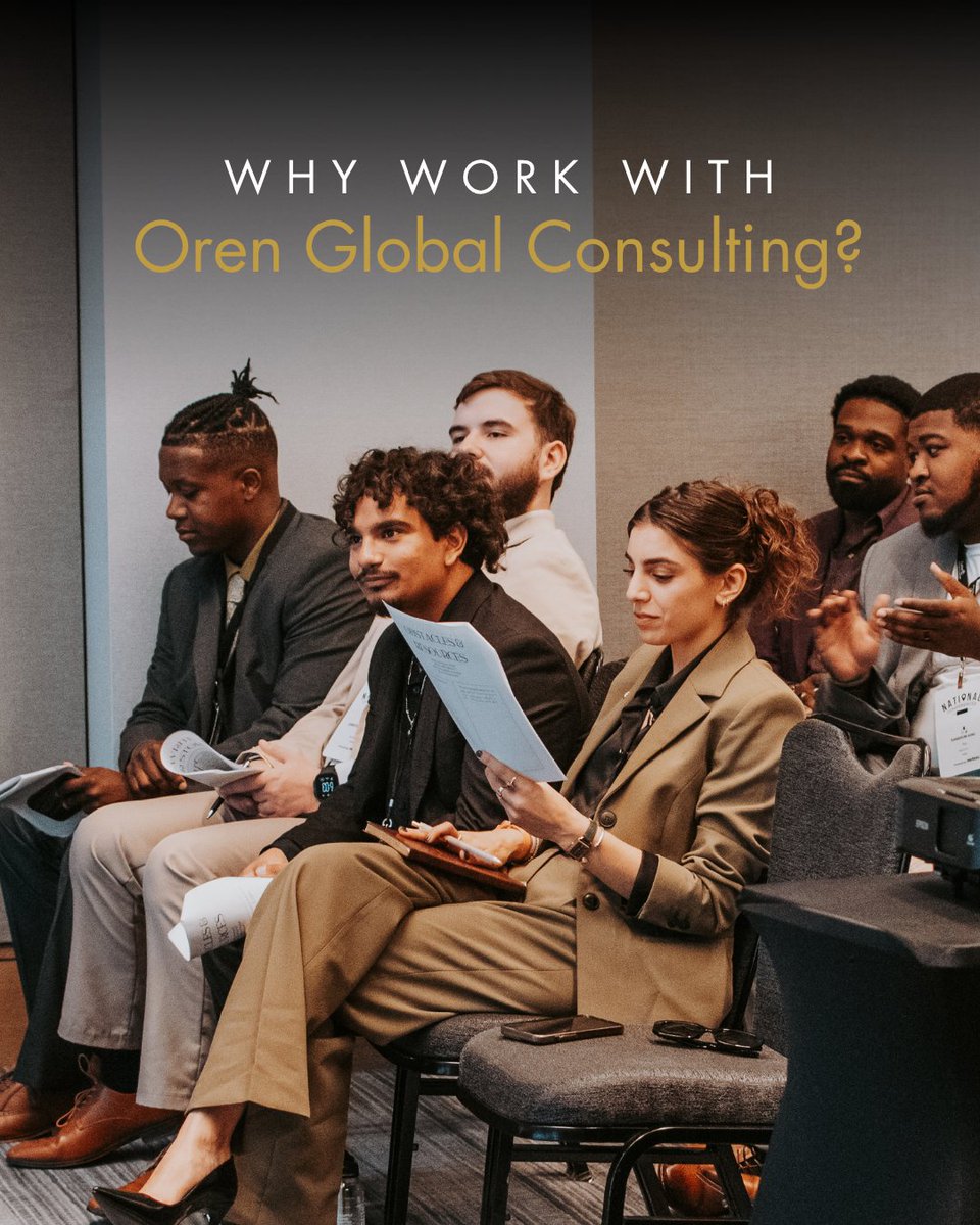 OrenGlobal's tweet image. Why work with Oren Global Consulting? We focus on real career growth, where every team member has the opportunity to develop professionally and personally. 🌿

Interested? orenglobalconsulting.com
-
#careergrowth #genuineconnections #growwithsoul