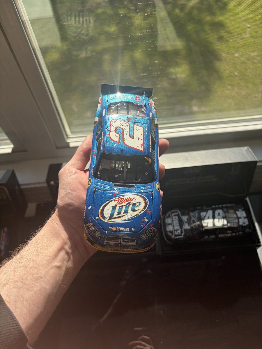 Crazy find. Gonna need you to sign this 2012 Bristol win <a href="/keselowski/">Brad Keselowski</a>