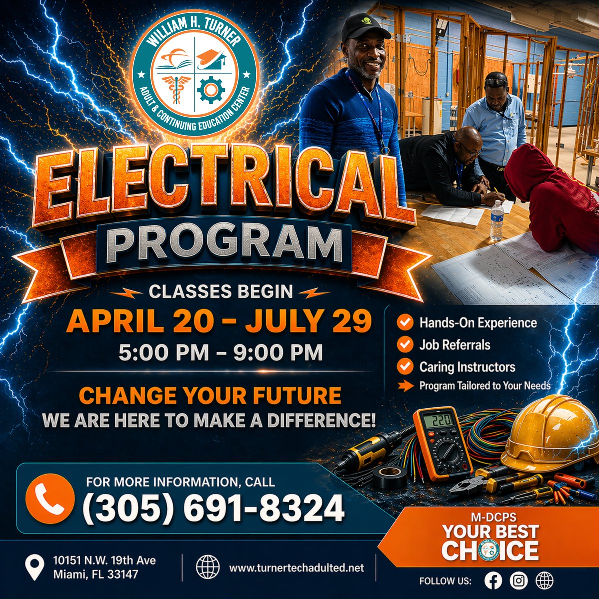 William H Turner Tech Adult & Continuing Education tweet media