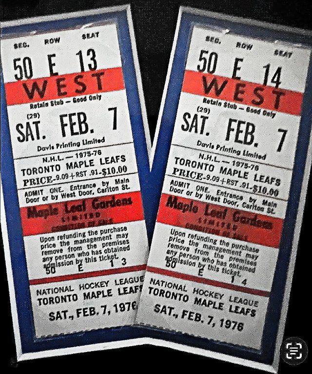 Berger_BYTES's tweet image. How about this? Unused REDS from Darryl Sittler's record 10-point game against #Boston just more than 50 years ago. #Leafs #LeafsForever #NHLBruins