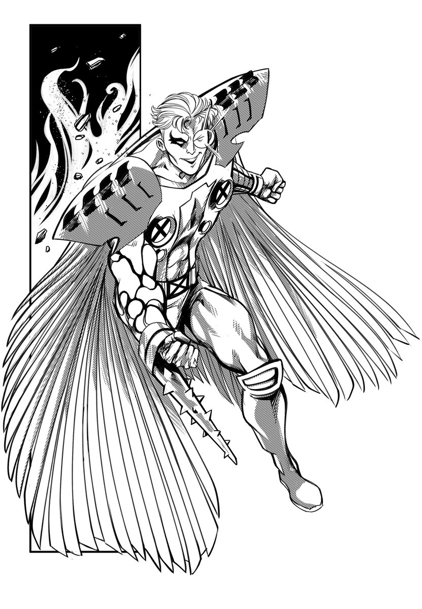 MarianoPNavarro's tweet image. B&amp;amp;W version &amp;amp; original component characters.

Visit navarrocabrera.com
Commissions: commissions@portalcomic.com

More character pinups Patreon.com/NavarroCabrera

#Amalgam #Wired #Manhunter #XMan #DCComics #MarvelComics

2/2