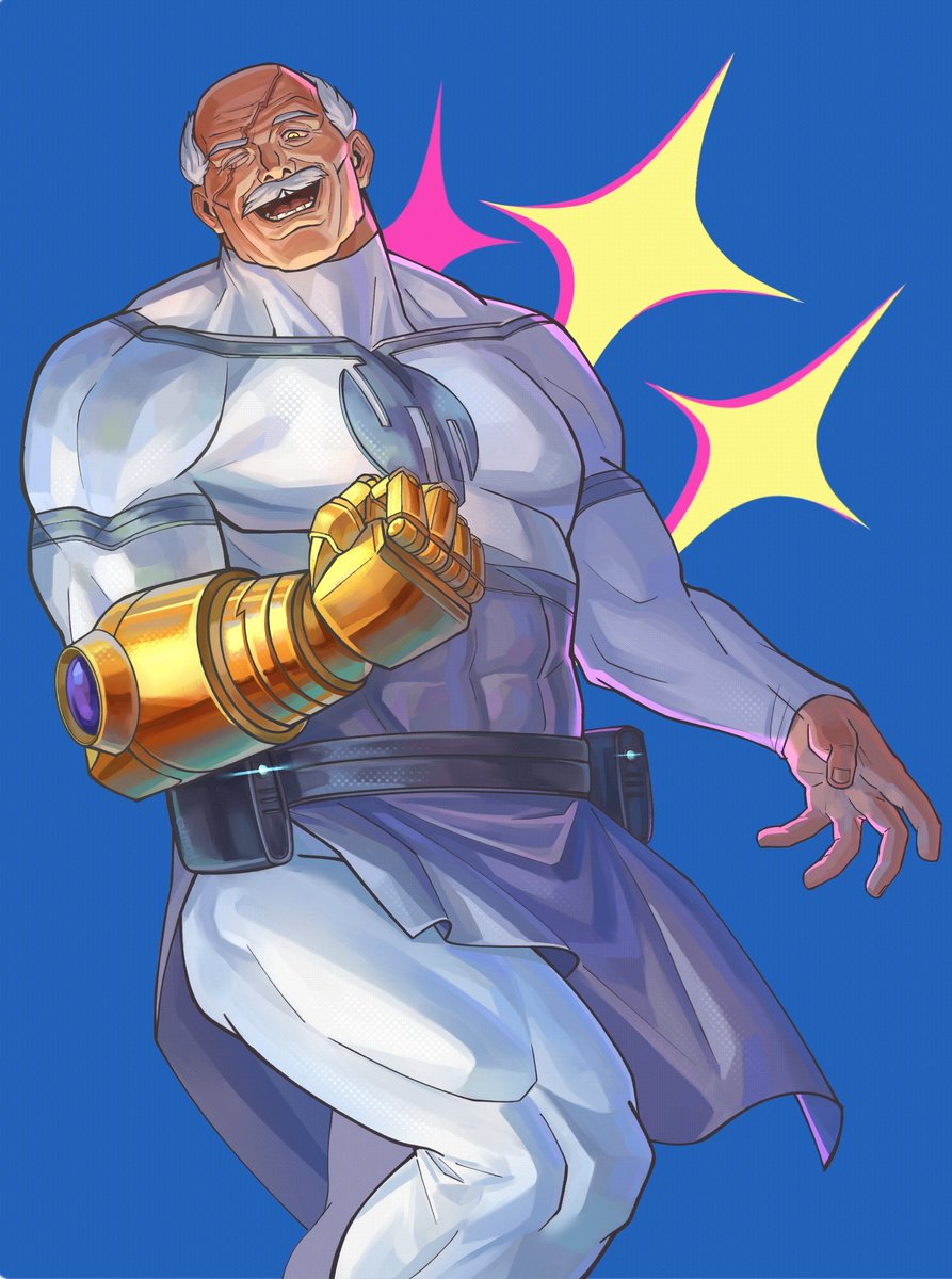 Look at sweet smile this Totally NotAlienPsychoWarManiac grandpa has :з
#invincible #conquest