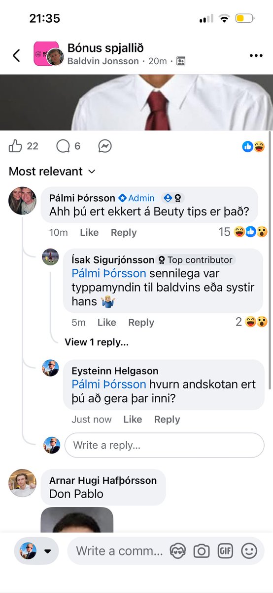Eysteinn_Beli's tweet photo. Vantraustsyfirlýsing: Pálmi Þórsson, admin á Bónusspjallinu hefur allt of lengi komist upp með að henda bara út því sem hentar honum ekki inni á þessari grúbbu. Í 99% tilvika eru þetta skot á Tindastól. Það tók hann <50 mínútur að henda mér út fyrir þetta létta spaug. https://t.co/3rLLOY01XX