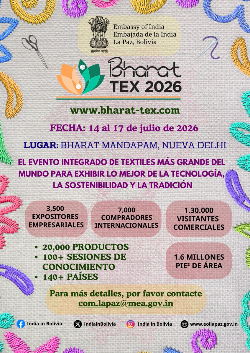 India in Bolivia tweet media