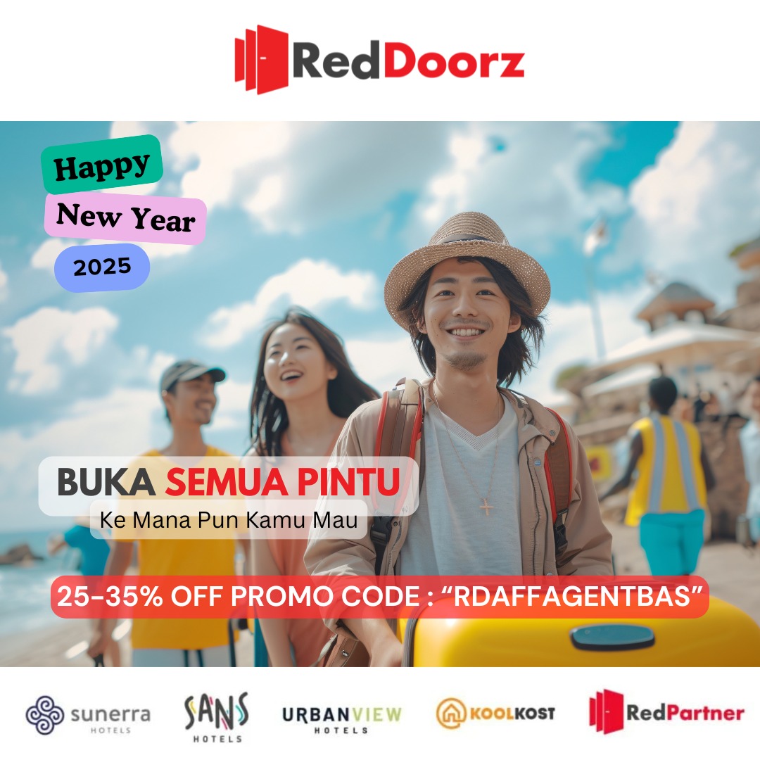 Another_BAS_'s tweet photo. Liburan jadi makin hemat!  Nikmati diskon 25-35% untuk semua kamar di RedDoorz, Redliving, Sans Hotel, Sunerra Hotel, dan The Lavana. Cukup gunakan kode promo "RDAFFAGENTBAS" saat booking di aplikasi reddoorz #RedDoorz #zonauang #zonauangᅠᅠᅠ #zonajajanᅠ #zonajajan #staycation https://t.co/LCgbOiNCwf