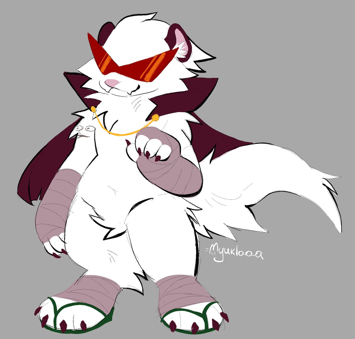 ♪ lapfox lyric bot tweet media