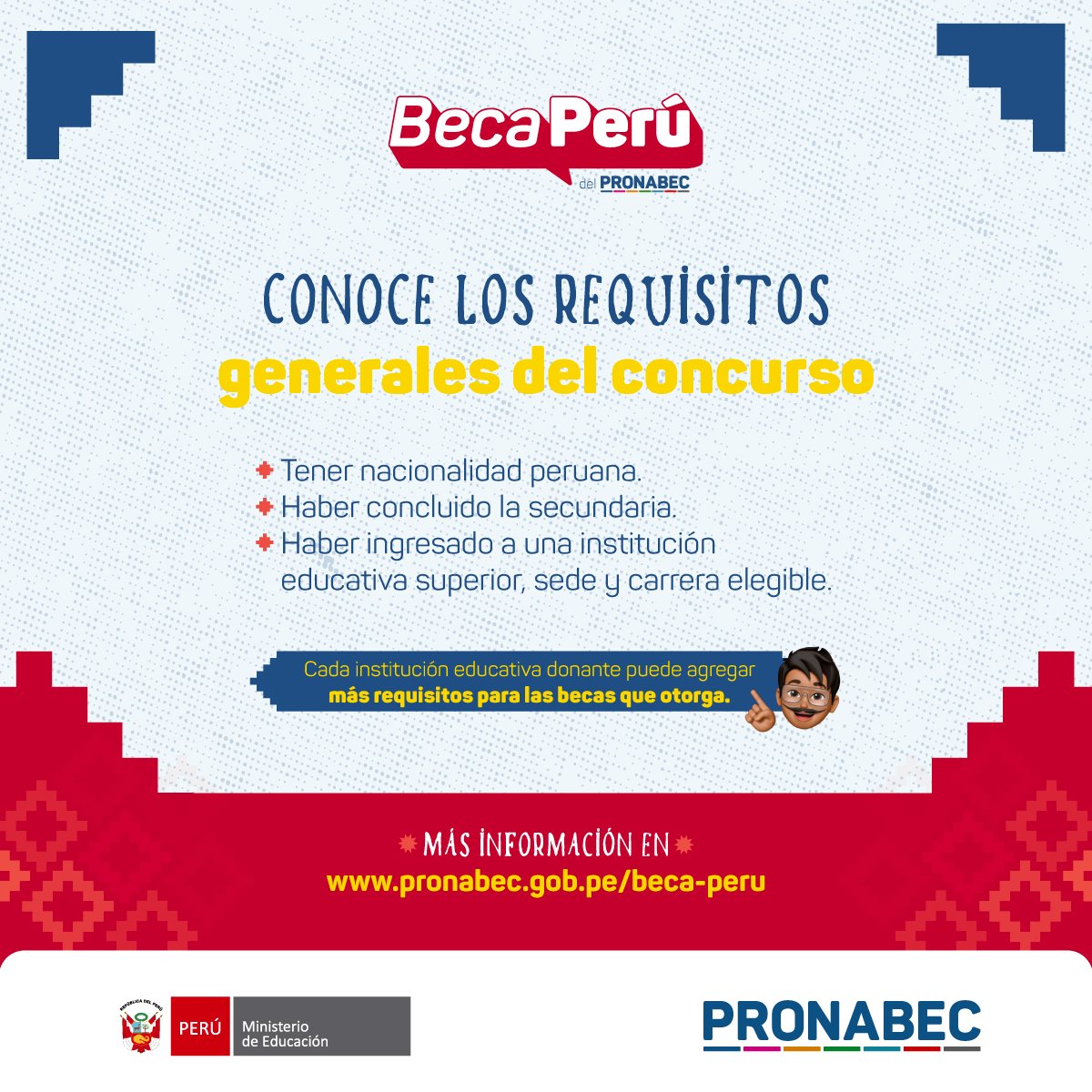 Pronabec - Minedu tweet media