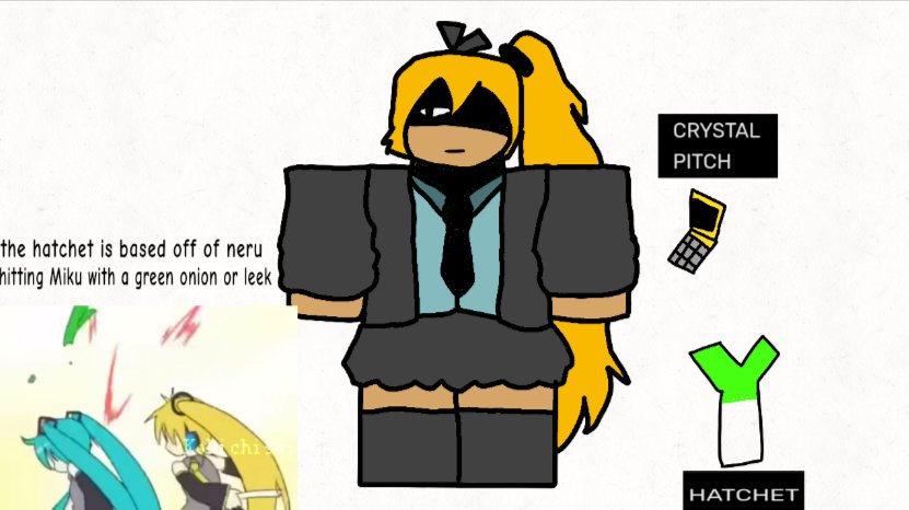 tetogameing's tweet photo. @rblxforsaken Here's my Jane doe skin it's based off neru from vocaliod and from the weak voice of diva https://t.co/Bem03FObzT
