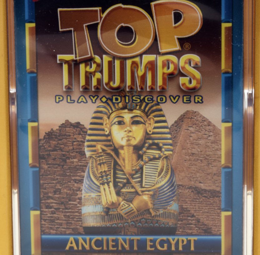 EgyptomaniaMuse's tweet image. Day 111 of #photoaday 

A popular card game for children and adults that took inspiration from ancient Egypt and an equally popular exhibition 

#365days #365daychallenge #365photodaychallenge