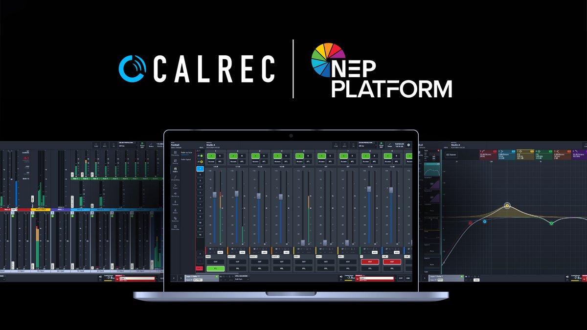 calrecaudio's tweet image. Day 3 @NABShow – Find #Calrec in Central Hall, Booth C6907. Thanks to everyone who’s stopped by - if you haven’t already, connect with the team and explore the latest in #Broadcast #Audio. Also @RossPS_ (N2005) | @NEPGroupInc (N253) | @GrassValleyLive (C2408) | #Cuez (N1867)