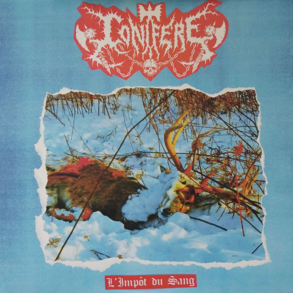 Enjoying some Excellent French-Canadian Black Metal this evening. Interesting fact, the deer on the album cover was the band's original vocalist before he fatally shot himself.