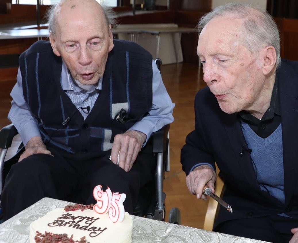 Twin priests Fr Joe and Fr Matt Kelly, aged 95, have celebrated an extraordinary milestone in Ireland, marking 70 years since their ordination to the priesthood.

Image: The Way