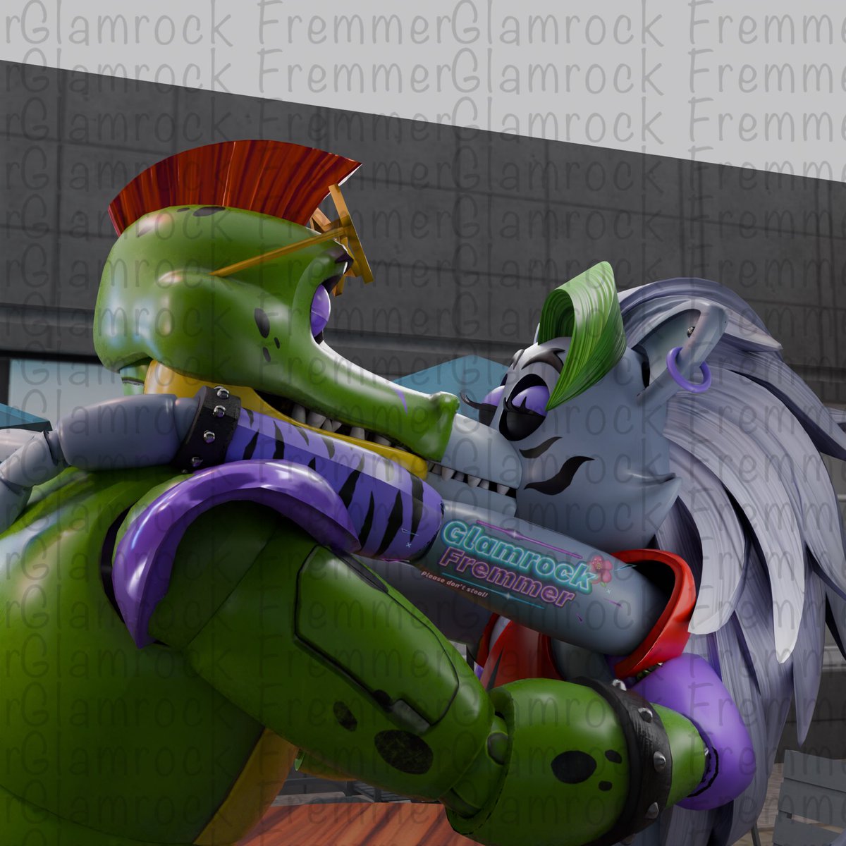 Glamrock Freddy tweet media