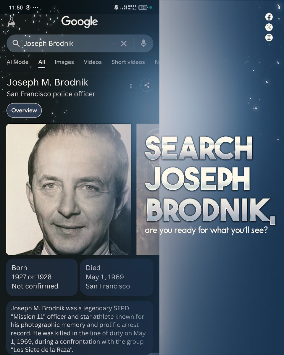 brodnikbob's tweet photo. Behind the headlines, a son honors his fallen hero. Discover the real story: https://t.co/E8G0cbTVHK

#JosephBrodnik #SFPDhistory #AllYouCanHandle #ThinBlueLine #SanFranciscoHistory #google #googlesearch https://t.co/PjZtmiVx36