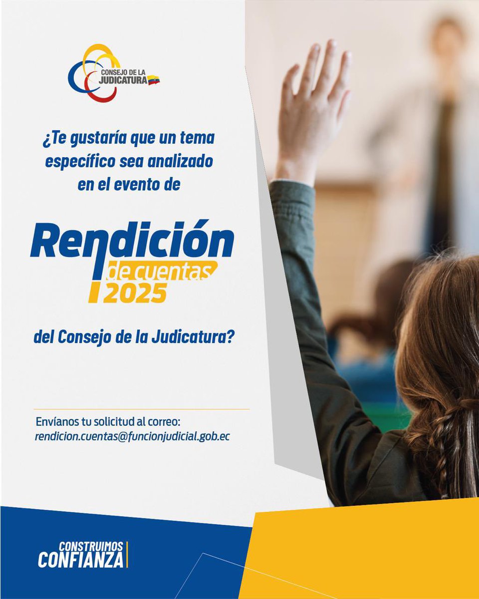 Consejo de la Judicatura tweet media