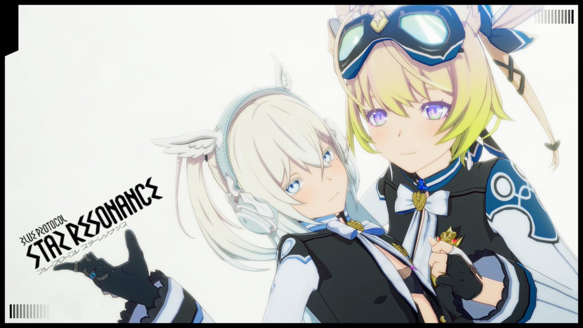 ゆえさんと新衣装SS～！！！🥳🥳
染色といい新エモートといい可愛いが詰まってた！！！眼福感謝！！！

#スタレゾ #スタレゾSS