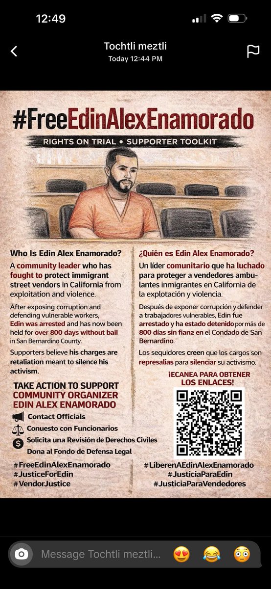carolin89307189's tweet photo. Please share these. This is an Amazing Man. We need to get him out of jail. He has been incarcerated for a year and some illegally. He didn’t do Anything but defend our people From racism and on Justice. I will appreciate if you guys help me share this. Let’s get him out. https://t.co/U2GZoGt4No