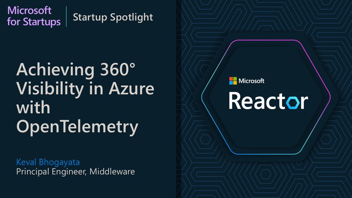 Microsoft Reactor tweet media