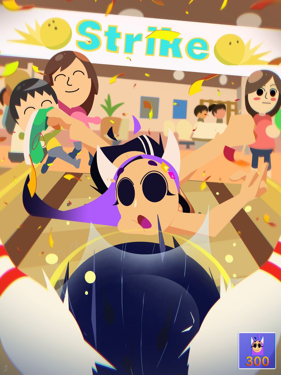 manteca_marce's tweet image. Strike! 

#wii #nintendo #illustration #art