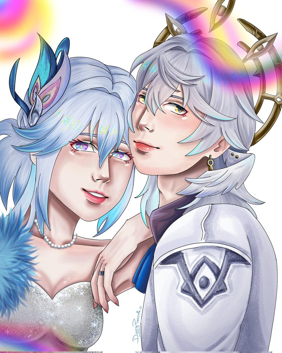 dizzypancake's tweet image. 🩵💙
#Sunguang #Yaoguang #Sunday #Honkaistarrail