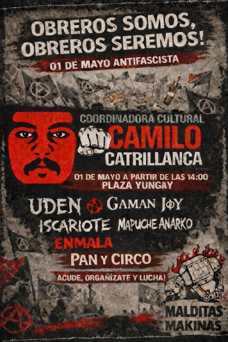 1 de mayo Antifascista