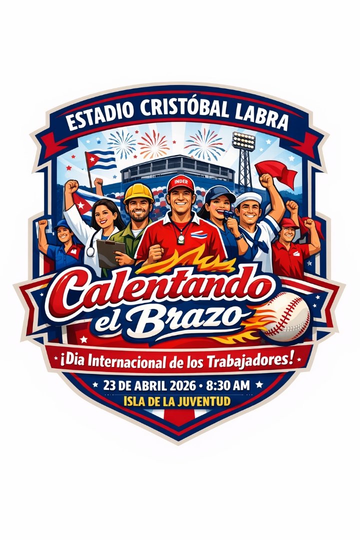 En nombre de la CTC, el partido,  el gobierno y el INDER, invitamos a todos los trabajadores Pineros a participar en la fiesta de los trabajadores. 
##InderCuba.
#100AñosConFidel #InderCuba65 #InderEsPatria #ListosParasVencer