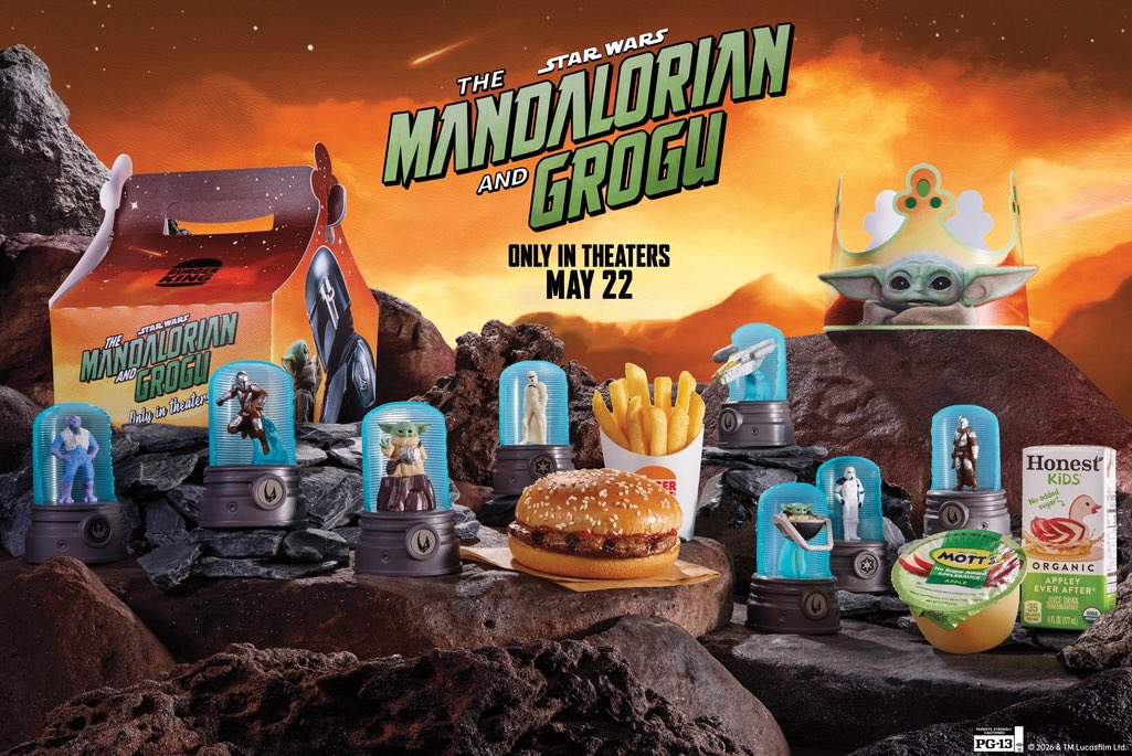 🄽🄴🅆🅂米バーガーキングが『マンダロリアン・アンド・グローグー』と