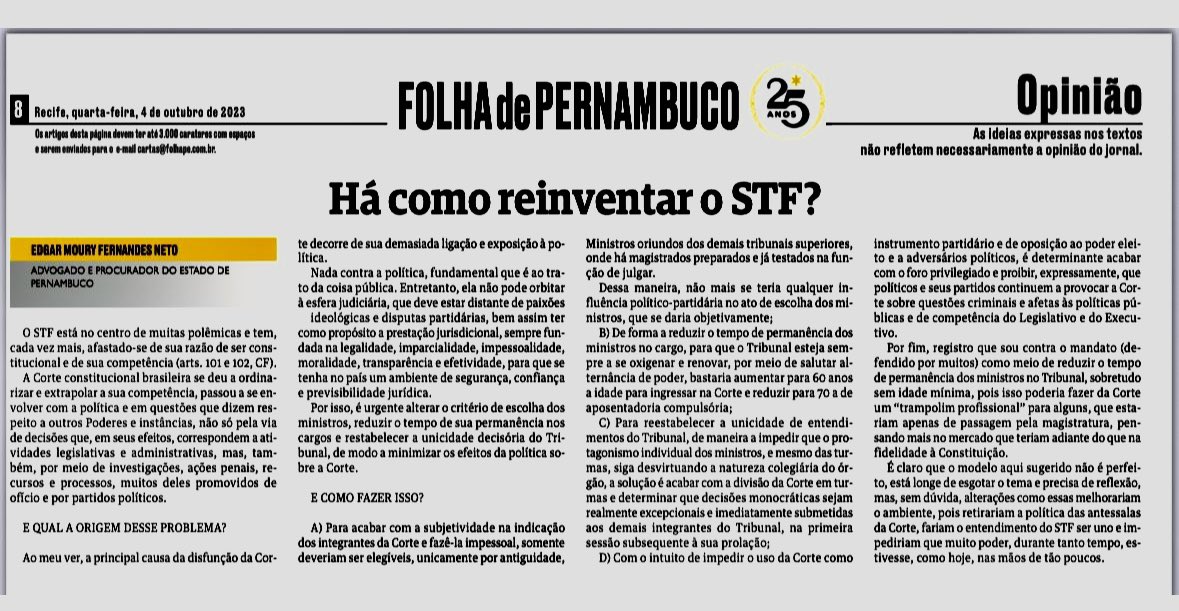 Edgar Moury Fernandes Neto tweet media