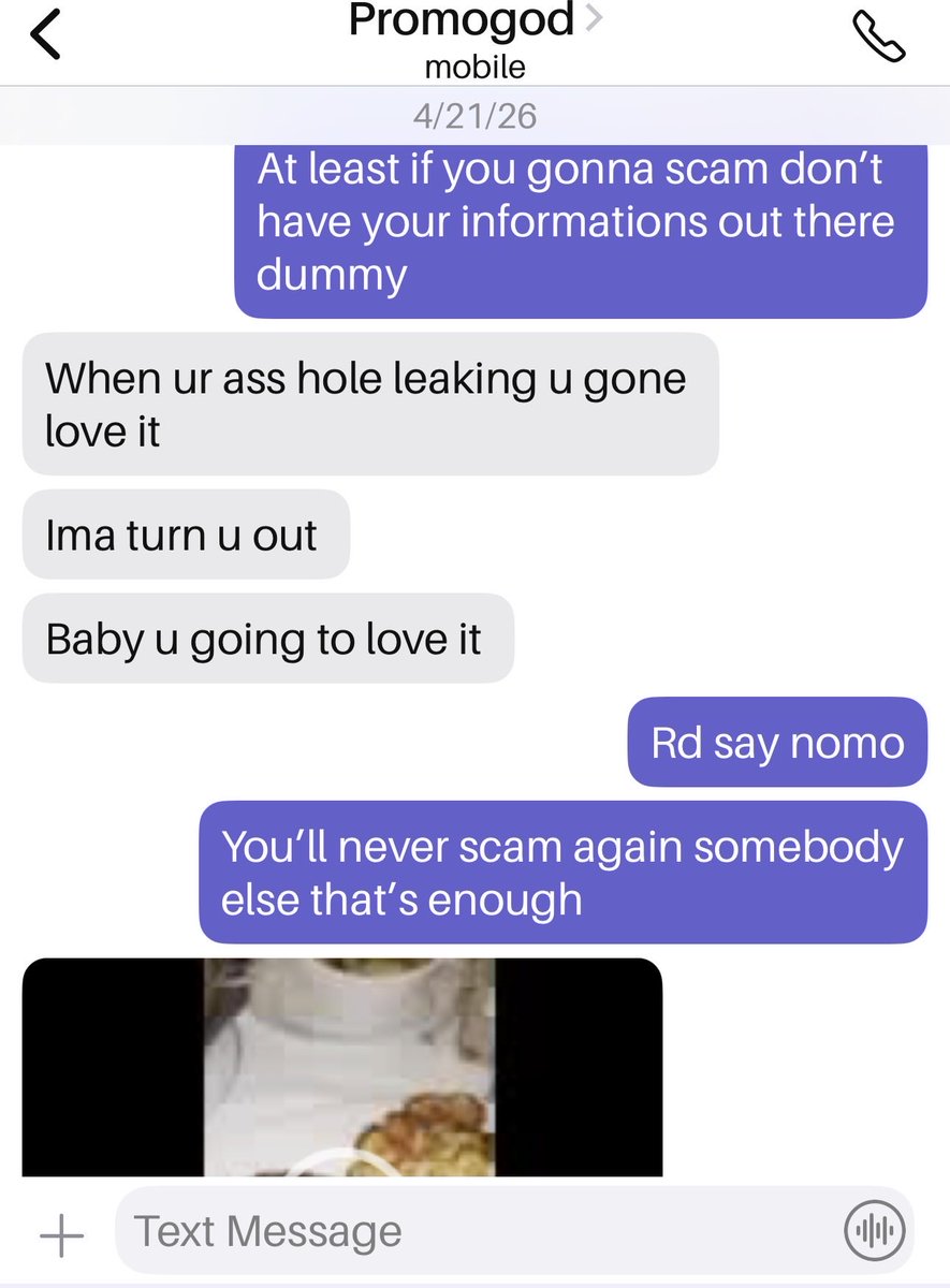 Youryj_'s tweet photo. @promogod_33 this guy out here scamming people saying that he can run ads then sending shit like this to my 7 year old son https://t.co/TgsFenTjnv