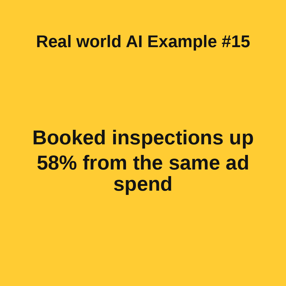 DavidKatic2's tweet photo. Real-world AI example from a business where leads are expensive, the sales cycle is long, and most enquiries quietly go cold: a residential solar installer.

The business was spending around $14,000 a month on Google and Meta ads. Leads were coming in fine. The problem was what happened next. The sales consultant had about 45 minutes per quote appointment, and most of the working day was already booked. New enquiries would get a missed call, a voicemail, maybe a text back the next morning, and by then the homeowner had already spoken to two other installers.

The owner told me, "We are paying top dollar for leads and then losing them in the 48 hours it takes us to actually reach them."

So we set up an AI solar qualifier. The moment an enquiry comes in, the AI replies within 2 minutes by SMS. "Hi Greg, thanks for the enquiry about solar for your home in Kingsford. Just a few quick questions so we can give you an accurate quote."

It asks the things the sales consultant would normally ask on a first call. Rough daily power usage or the last quarterly bill, roof type, single or double storey, whether they own the property, whether they are exploring battery, and a realistic timeframe. It handles the common early questions too. "Do you do batteries only?", "Can I add an EV charger later?", "How long does install take?" The AI answers in plain, accurate language, and never guesses.

If the lead is clearly strong, the AI offers the next available site inspection slots and books one straight into the consultant's calendar. If the lead is not ready, for example they are 6 months out or just researching, the AI tags them for a nurture sequence and schedules a gentle check-in closer to the right time. If the lead is out of area or not viable, the AI politely says so and saves everyone's time.

After 3 months:

- Speed to first response dropped from an average of 7 hours to under 2 minutes
- Booked site inspections from the same ad spend went up 58%
- The consultant walked into each inspection with a full brief already on file

He said, "The AI is not closing the sale. It is just making sure the sale is still available by the time I get to it."

Many businesses can generate leads but the key issue is being able to respond to them fast. If you don't respond to a lead in 5 minutes the lead has moved on. AI is very good at being the first polite, helpful message a prospect hears, so the human can focus on the part only a human can do. Using AI over text is the key here.

How long does it take for your business to actually speak to a new enquiry?

#AI #Solar #SmallBusiness #LeadGeneration #Automation #BusinessGrowth #Sales
