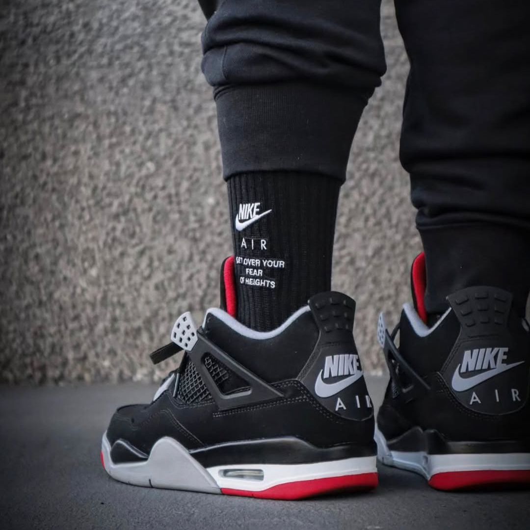 JustFreshKicks's tweet photo. The Air Jordan 4 OG “Bred” is set to return Holiday 2026 🌹

Details: https://t.co/bN0GpXEk1V https://t.co/LYPNSUderW