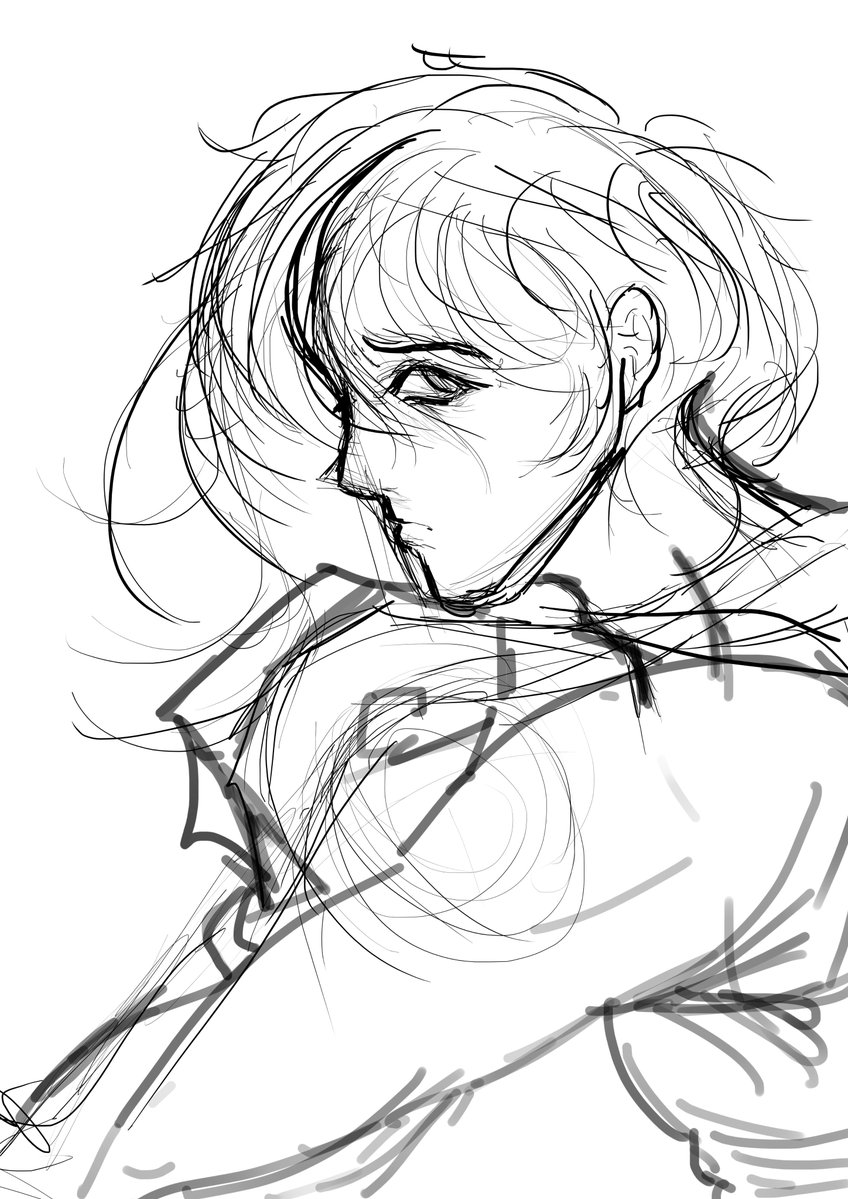 piroo__po's tweet image. coloring practice + new #oc c:
it's my first time drawing a boxer, hope the pose isn't too bad TT
#digitalart #illustration #krita