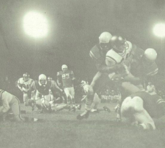 SuitUpVarsity's tweet photo. Aurora at York under the Friday Night Lights, 1969. https://t.co/FgqhXNy0In