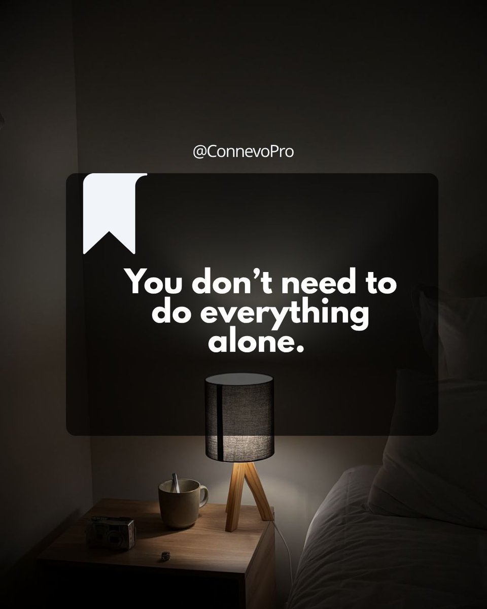 Connevopro's tweet image. Asking for support doesn't mean you're falling behind. It means you're making space to focus on what truly matters.
#VirtualAssistant #BusinessSupport #VirtualSupport