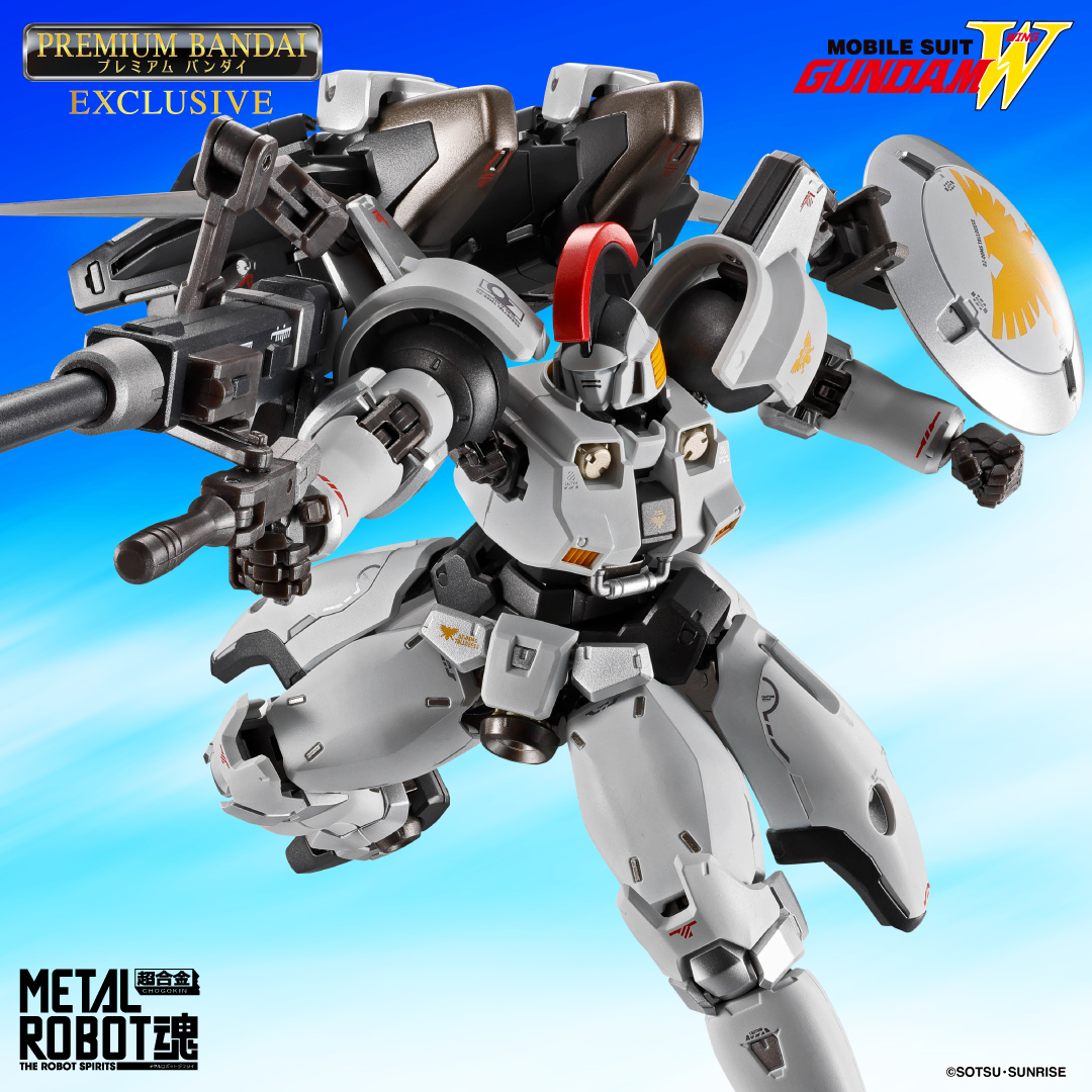 _PREMIUMBANDAI_'s tweet image. [ENDING SOON] #GUNDAM
THE METAL ROBOT SPIRITS &amp;lt;SIDE MS&amp;gt; TALLGEESE pre-orders will close SUNDAY, Apr. 26 2026 10:59 AM (EDT)!

Pre-order now before it's too late!
ow.ly/3o1b50YNGNM

Featuring Dober Gun, Beam Sabers with Effects, and Shield.

Original display stand set