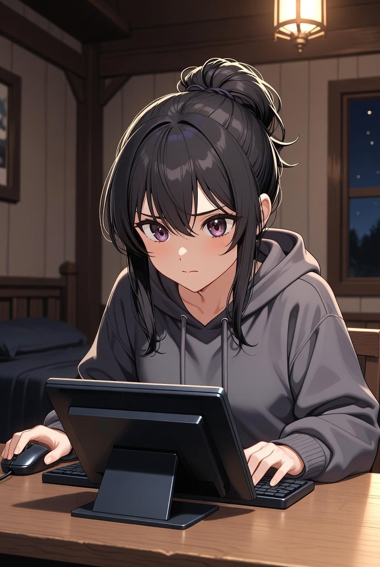 root_toor4444's tweet image. When relaxing at home isn't all that different
#anime #aiart #work #gaming #relax #GrokImagine