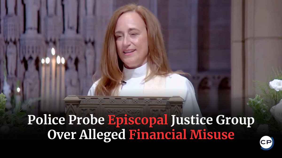 ChristianPost's tweet photo. Police are investigating an Episcopal-affiliated justice organization after financial red flags raised questions about how donated funds were handled.
#EpiscopalChurch #ChurchAccountability #FinancialIntegrity #ChristianNews #JusticeMinistry
🔗 https://t.co/4bAPIeynaW https://t.co/vKSGiuzJB2