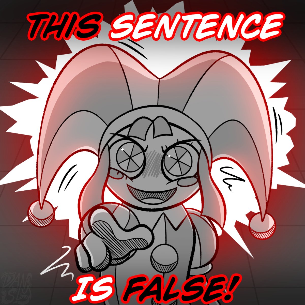 Distraction doesn't work. 
Caine doesn't get paradoxes—
(2/4)
#tadc #caine #pomni