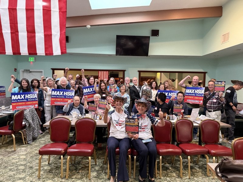 Max4California's tweet photo. We are having one more auction fundraiser for my campaign! Our previous one a few weeks ago on Good Friday was a success both turnout and funds raised. But we are still a bit behind for the primary election, and need support for our big push before ballots drop on May 4th! https://t.co/OjtVQ8JK5c